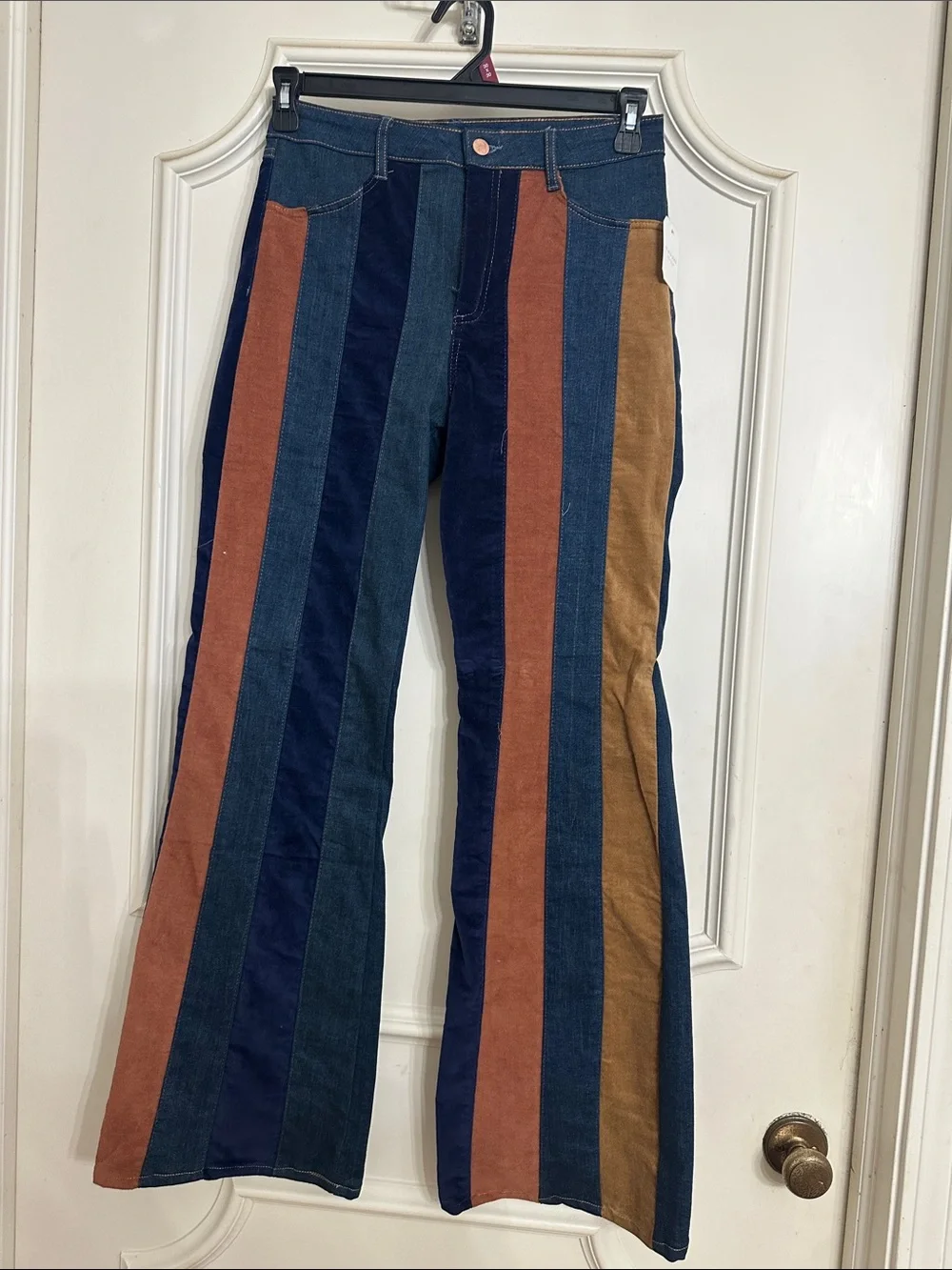 Altar'd State  Dark Blue Slim Jeans with Contrast Stitching